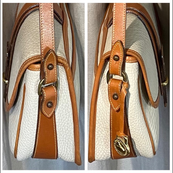 Vintage Dooney & Bourke AWL Lge Equestrian Bag - Picture 6 of 13